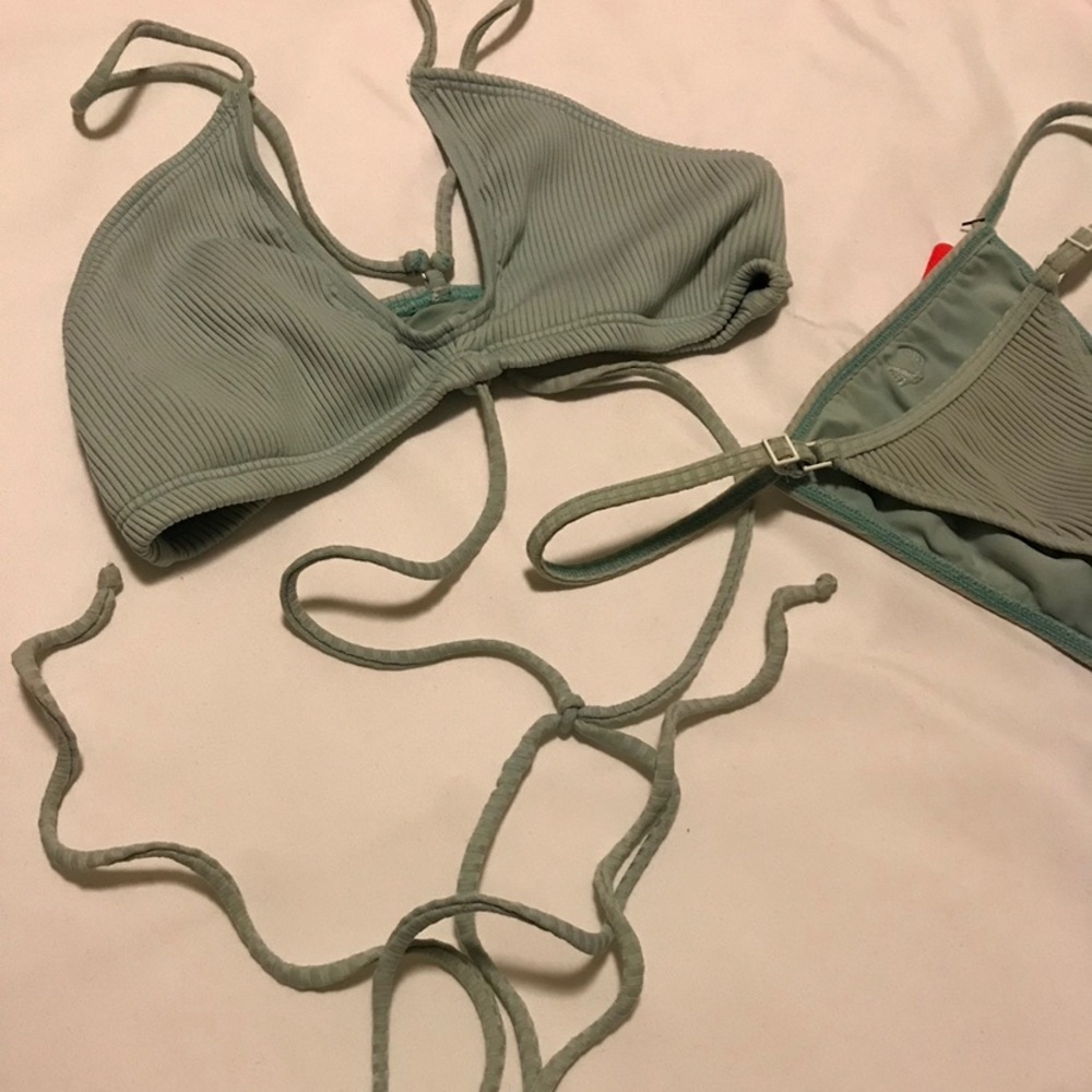 NWOT sky blue Minimale Anímale bikini set